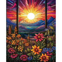 Load image into Gallery viewer, Diamond Painting - Full Square - beautiful sunrise (40*50CM)