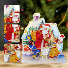 Load image into Gallery viewer, Acrylic Diamond Painting Desktop Decor for Office Desktop Decor (Santa)