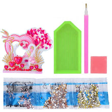 Load image into Gallery viewer, Acrylic Diamond Painting Desktop Decor for Office Desktop Decor (Love Garden)