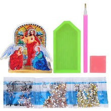 Load image into Gallery viewer, Acrylic Diamond Painting Desktop Decor for Office Desktop Decor (Jesus)