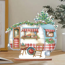 Load image into Gallery viewer, Wooden Camper Classic Car Diamond Painting Desktop Decor for Office Decor (#3)