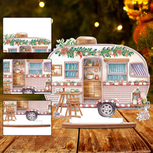 Load image into Gallery viewer, Wooden Camper Classic Car Diamond Painting Desktop Decor for Office Decor (#7)