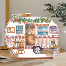 Load image into Gallery viewer, Wooden Camper Classic Car Diamond Painting Desktop Decor for Office Decor (#7)