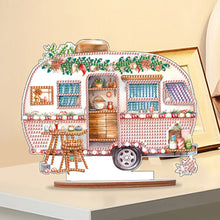 Load image into Gallery viewer, Wooden Camper Classic Car Diamond Painting Desktop Decor for Office Decor (#7)