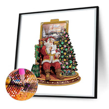 Load image into Gallery viewer, Diamond Painting - Partial Special Shaped - Santa Claus (30*30CM)