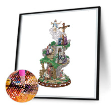 Load image into Gallery viewer, Diamond Painting - Partial Special Shaped - jesus angel (30*30CM)