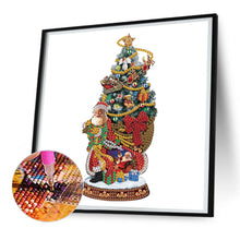 Load image into Gallery viewer, Diamond Painting - Partial Special Shaped - Christmas atmosphere (30*30CM)