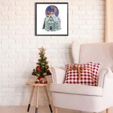 Load image into Gallery viewer, Diamond Painting - Partial Special Shaped - Christmas atmosphere (30*30CM)