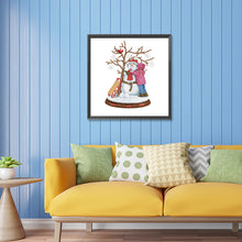 Load image into Gallery viewer, Diamond Painting - Partial Special Shaped - Christmas snowman (30*30CM)