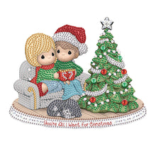 Load image into Gallery viewer, Diamond Painting - Partial Special Shaped - precious moments doll (30*30CM)