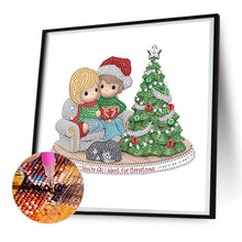 Load image into Gallery viewer, Diamond Painting - Partial Special Shaped - precious moments doll (30*30CM)