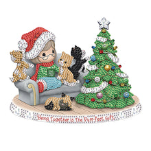 Load image into Gallery viewer, Diamond Painting - Partial Special Shaped - precious moments doll (30*30CM)