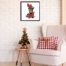 Load image into Gallery viewer, Diamond Painting - Partial Special Shaped - Christmas cardinal (30*30CM)