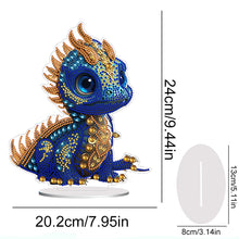 Load image into Gallery viewer, Acrylic Dragon Diamonds Painting Desktop Decoration for Office Desktop Decor(#1)
