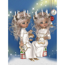 Load image into Gallery viewer, Diamond Painting - Full Round - fairy doll (30*40CM)