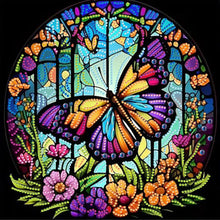 Load image into Gallery viewer, Diamond Painting - Partial Special Shaped - butterfly crafts (30*30CM)