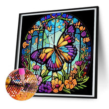 Load image into Gallery viewer, Diamond Painting - Partial Special Shaped - butterfly crafts (30*30CM)