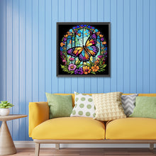 Load image into Gallery viewer, Diamond Painting - Partial Special Shaped - butterfly crafts (30*30CM)