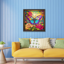 Load image into Gallery viewer, Diamond Painting - Partial Special Shaped - butterfly crafts (30*30CM)