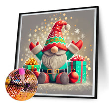 Load image into Gallery viewer, Diamond Painting - Full Round - christmas gnome (30*30CM)