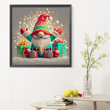 Load image into Gallery viewer, Diamond Painting - Full Round - christmas gnome (30*30CM)