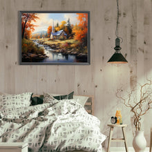 Load image into Gallery viewer, Diamond Painting - Full Round - country house (40*30CM)