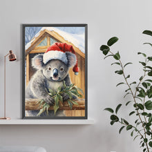 Load image into Gallery viewer, Diamond Painting - Full Round - Christmas koala (40*60CM)