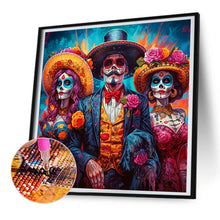 Load image into Gallery viewer, Diamond Painting - Full Round - halloween masquerade (30*30CM)