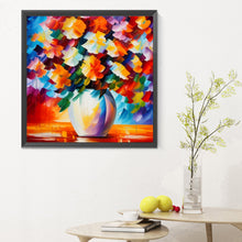 Load image into Gallery viewer, Diamond Painting - Full Round - Oil paint element flower (30*30CM)