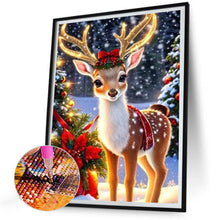 Load image into Gallery viewer, AB Diamond Painting - Full Round - Christmas deer (30*40CM)