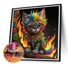 Load image into Gallery viewer, Diamond Painting - Full Round - cat (30*30CM)