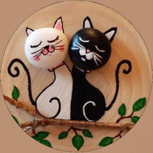 Load image into Gallery viewer, Diamond Painting - Full Round - cat (30*30CM)