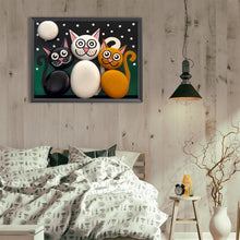 Load image into Gallery viewer, Diamond Painting - Full Round - cat (40*30CM)