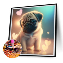 Load image into Gallery viewer, Diamond Painting - Full Round - yorkshire terrier (30*30CM)