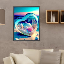 Load image into Gallery viewer, Diamond Painting - Full Round - Dream beach and love crystals and flowers (30*40CM)