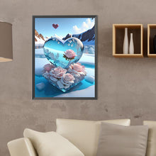 Load image into Gallery viewer, Diamond Painting - Full Round - Dream beach and love crystals and flowers (30*40CM)