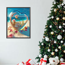 Load image into Gallery viewer, Diamond Painting - Full Round - Dream beach and love crystals and flowers (30*40CM)