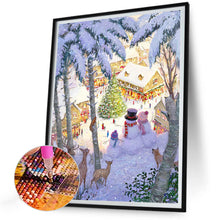 Load image into Gallery viewer, Diamond Painting - Full Round - Warm Christmas (30*40CM)
