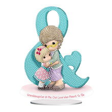 Load image into Gallery viewer, Warm Family Diamond Painting Desktop Ornaments Kit for Office Desktop Decor (#2)