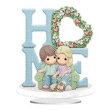 Load image into Gallery viewer, Warm Family Diamond Painting Desktop Ornaments Kit for Office Desktop Decor (#3)