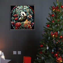 Load image into Gallery viewer, Diamond Painting - Full Round - flower panda (40*40CM)
