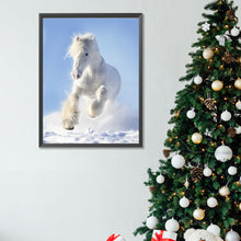Load image into Gallery viewer, Diamond Painting - Full Square - white horse (30*40CM)