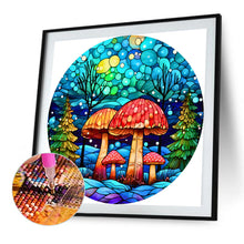 Load image into Gallery viewer, AB Diamond Painting - Full Round - Glass Art Fantasy Mushroom Painting (40*40CM)