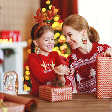 Load image into Gallery viewer, 9PCS Christmas Cup Diamond Painting Earrings Dangle Drop Diamond Art Earring Kit