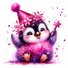 Load image into Gallery viewer, Diamond Painting - Full Round - Shiny animal penguin (30*30CM)