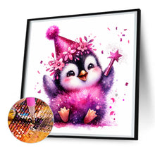 Load image into Gallery viewer, Diamond Painting - Full Round - Shiny animal penguin (30*30CM)