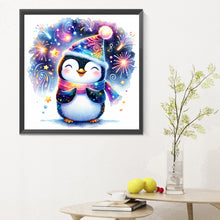 Load image into Gallery viewer, Diamond Painting - Full Round - Shiny animal penguin (30*30CM)