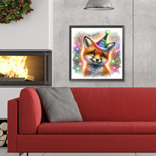 Load image into Gallery viewer, Diamond Painting - Full Round - shiny animal fox (30*30CM)