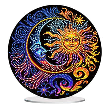 Load image into Gallery viewer, Sun and Moon Round Diamonds Painting Desktop Decor for Office Desktop Decor (#2)