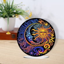 Load image into Gallery viewer, Sun and Moon Round Diamonds Painting Desktop Decor for Office Desktop Decor (#2)